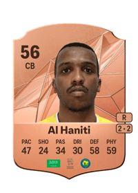 Ziad Al Haniti Rare 56 OVR