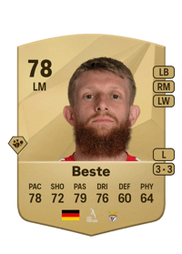 Jan-Niklas Beste Common 78 OVR