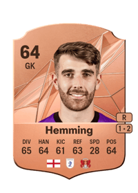 Zach Hemming Rare 64 OVR
