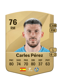 Carles Pérez Common 76 OVR