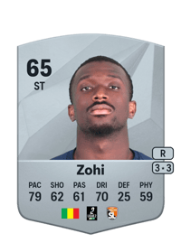 Kévin Zohi Common 65 OVR