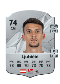 Dejan Ljubičić Rare 74 OVR