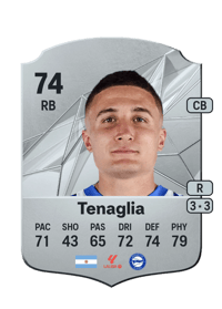 Nahuel Tenaglia Rare 74 OVR