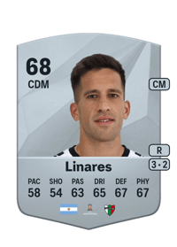 Nicolás Linares Common 68 OVR