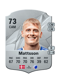 Magnus Mattsson Rare 73 OVR