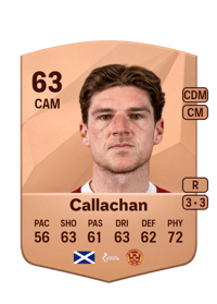 Ross Callachan Common 63 OVR