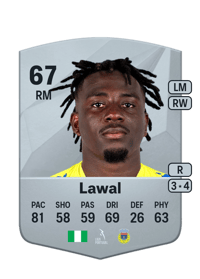 Yusuf Lawal Common 67 OVR