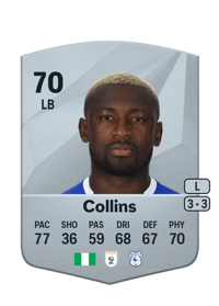 Jamilu Collins Common 70 OVR