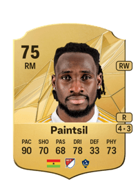 Joseph Paintsil Rare 75 OVR
