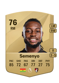 Antoine Semenyo Common 76 OVR