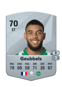 Willem Geubbels Common 70 OVR
