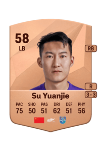 Su Yuanjie Common 58 OVR