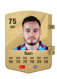 Yusuf Sarı Common 75 OVR