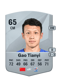Gao Tianyi Common 65 OVR