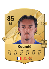 Jules Koundé Rare 85 OVR