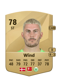 Jonas Wind Common 78 OVR