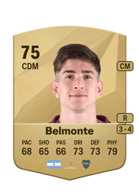 Tomás Belmonte Common 75 OVR
