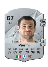 Nicholas Pierini Rare 67 OVR