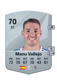 Manu Vallejo Common 70 OVR