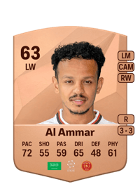 Turki Al Ammar Common 63 OVR
