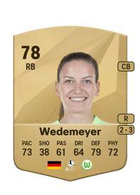 Joelle Wedemeyer Common 78 OVR