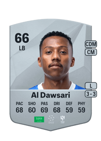 Nasser Al Dawsari Common 66 OVR