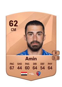 Simon Amin Common 62 OVR
