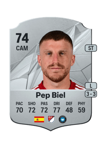 Pep Biel Rare 74 OVR
