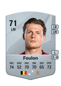Daam Foulon Common 71 OVR