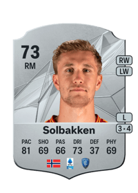Ola Solbakken Rare 73 OVR
