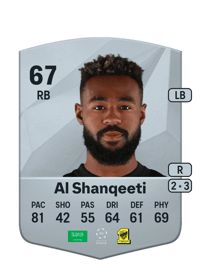 Muhannad Al Shanqeeti Common 67 OVR