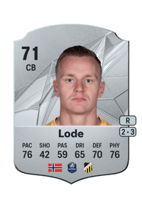 Marius Lode Rare 71 OVR