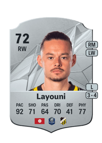 Amor Layouni Rare 72 OVR