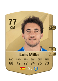 Luis Milla Common 77 OVR