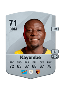 Edo Kayembe Common 71 OVR