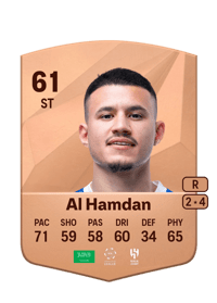 Abdullah Al Hamdan Common 61 OVR