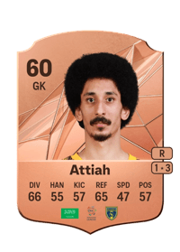 Abdulquddus Attiah Rare 60 OVR