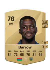 Musa Barrow Common 76 OVR