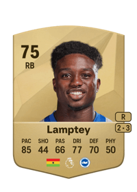 Tariq Lamptey Common 75 OVR