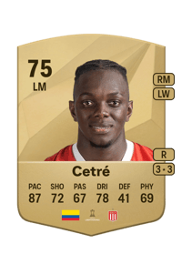 Edwuin Cetré Common 75 OVR