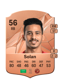 Ramzi Solan Rare 56 OVR