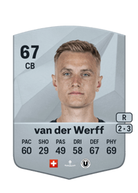 Jasper van der Werff Common 67 OVR