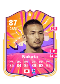 Hidetoshi Nakata UT Heroes 87 OVR