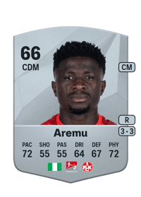 Afeez Aremu Common 66 OVR
