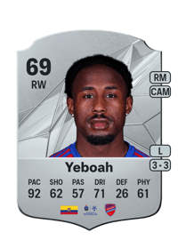 John Yeboah Rare 69 OVR