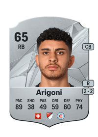 Allan Arigoni Rare 65 OVR
