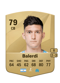 Leonardo Balerdi Common 79 OVR