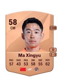 Ma Xingyu Common 58 OVR