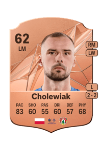 Mateusz Cholewiak Rare 62 OVR