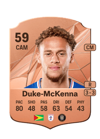 Stephen Duke-McKenna Rare 59 OVR